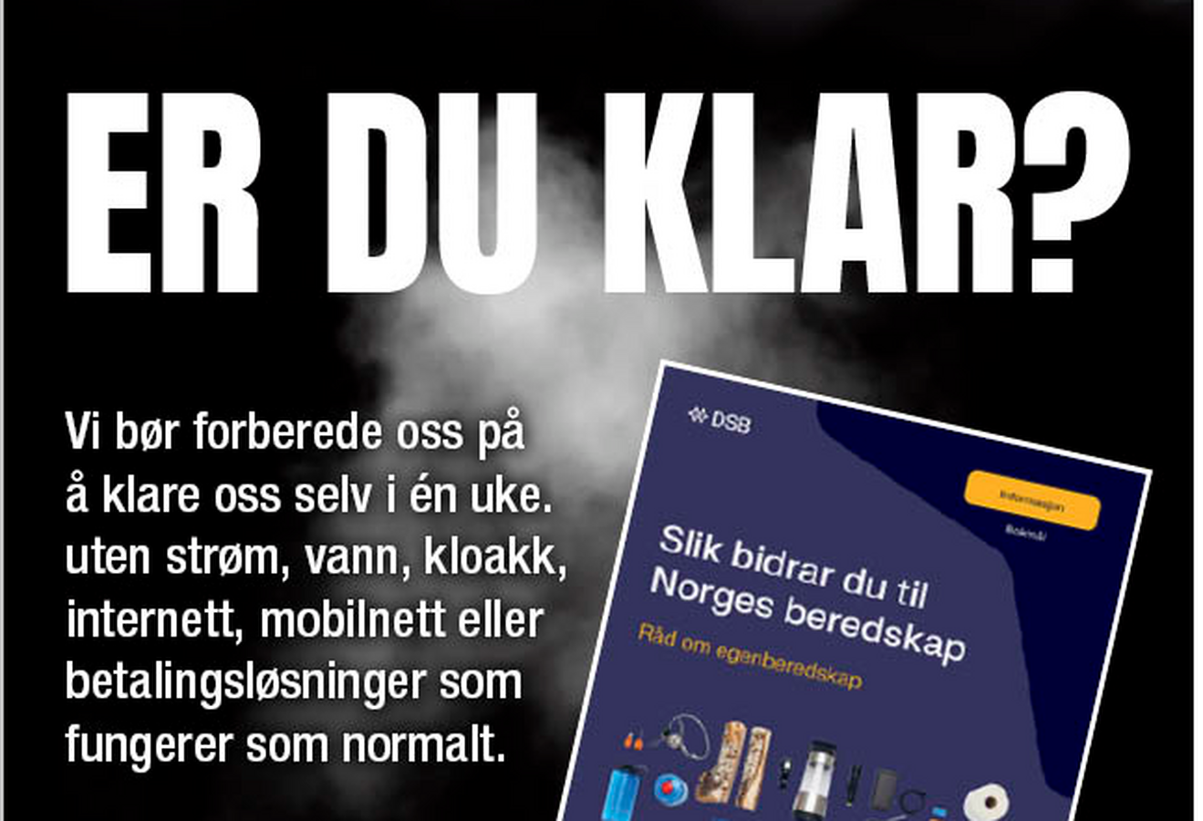 Kampanjebilde egenberedskap