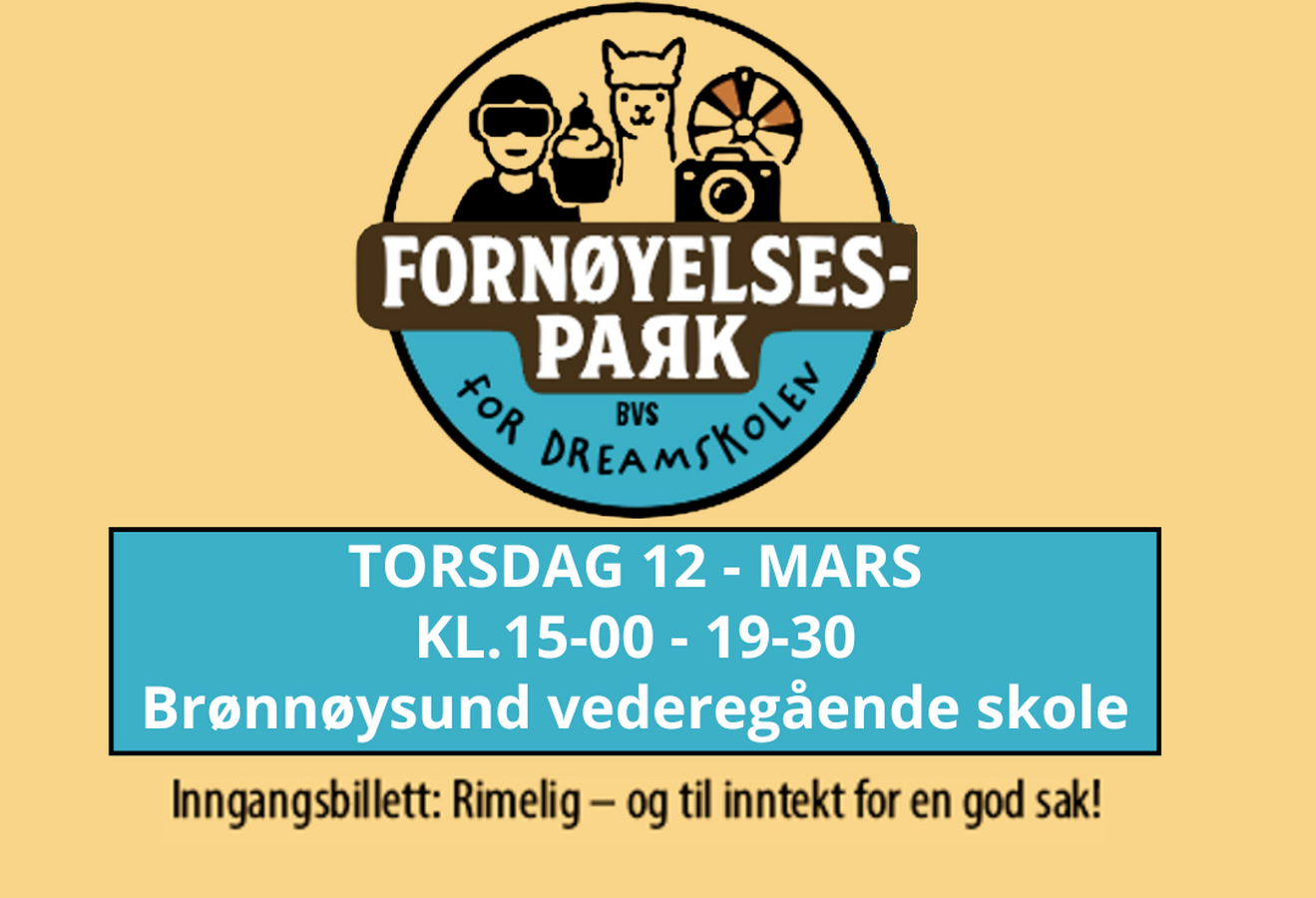Brønnøysund videregående skole gjentar fjorårets suksess – fornøyelsespark!